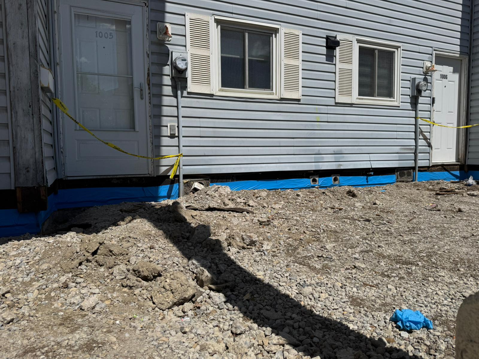 AWK Corporation vapour barrier application on exterior wall assembly