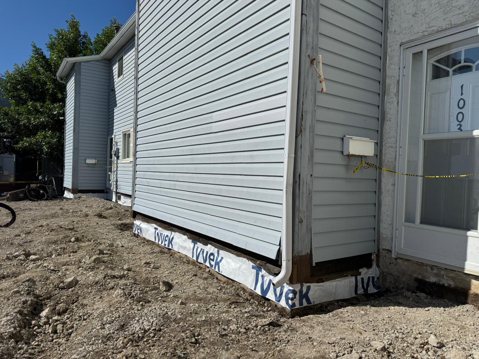 AWK Corporation vapour barrier installation on balcony transitions