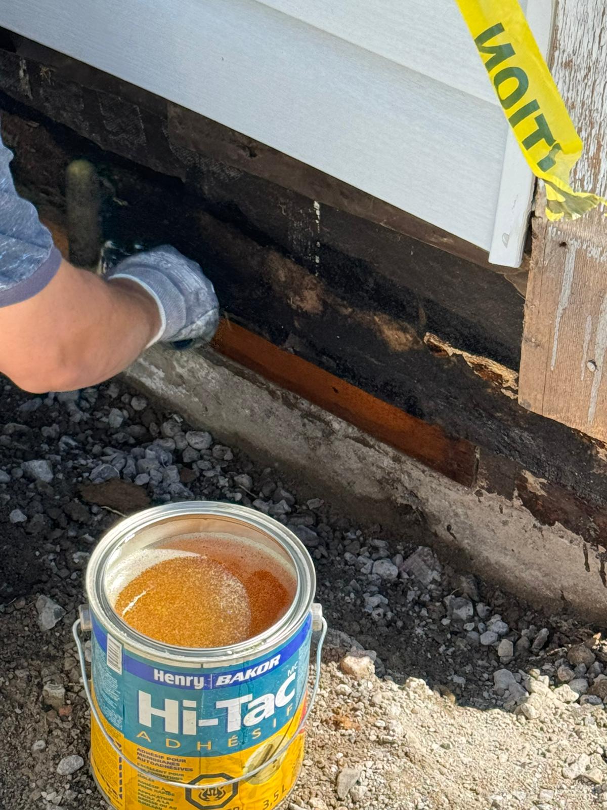 AWK Corporation vapour barrier installation at parapet and roof interfaces