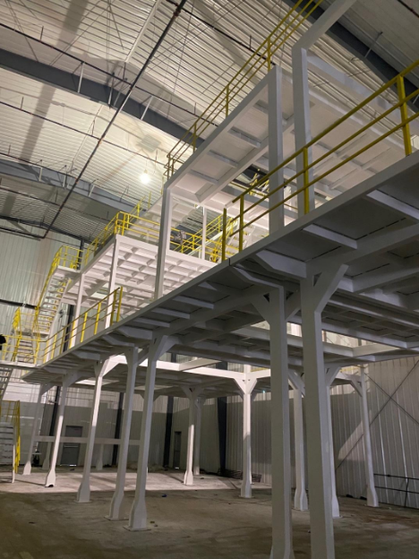 AWK Corporation steel beam erection and connection process