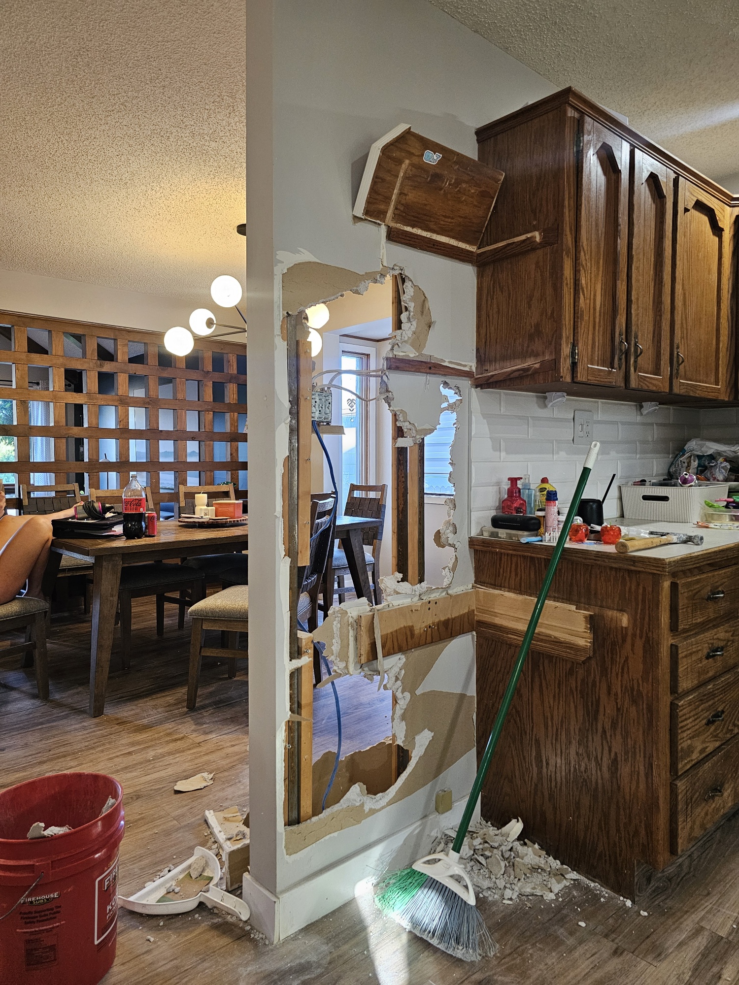 Living room renovation